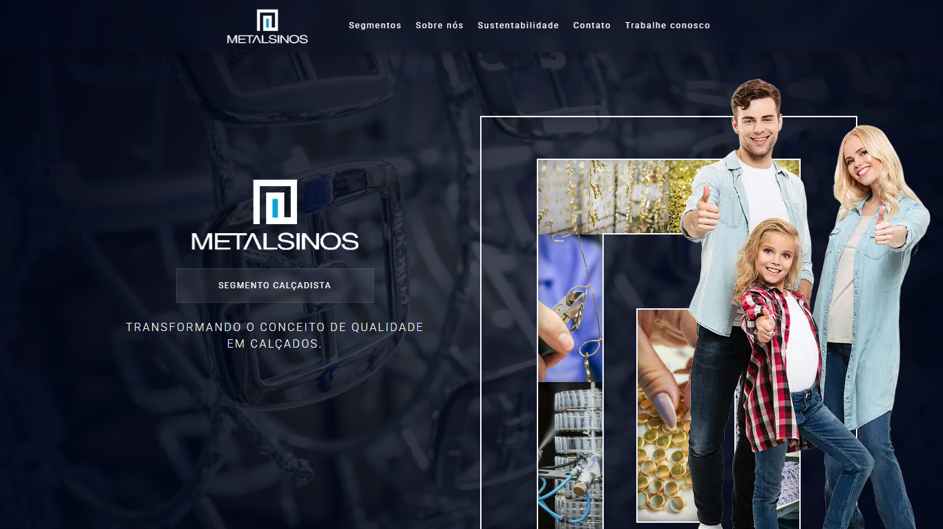 Metalsinos – Indústria de Metais e Polímeros para Calçados, Móveis e Indústria